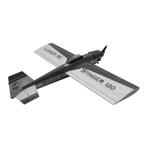 Lanier R/C STINGER 120 ARF User manual