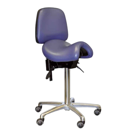 HAGER WERKEN Bambach Saddle Seat B207051 Assembly instructions