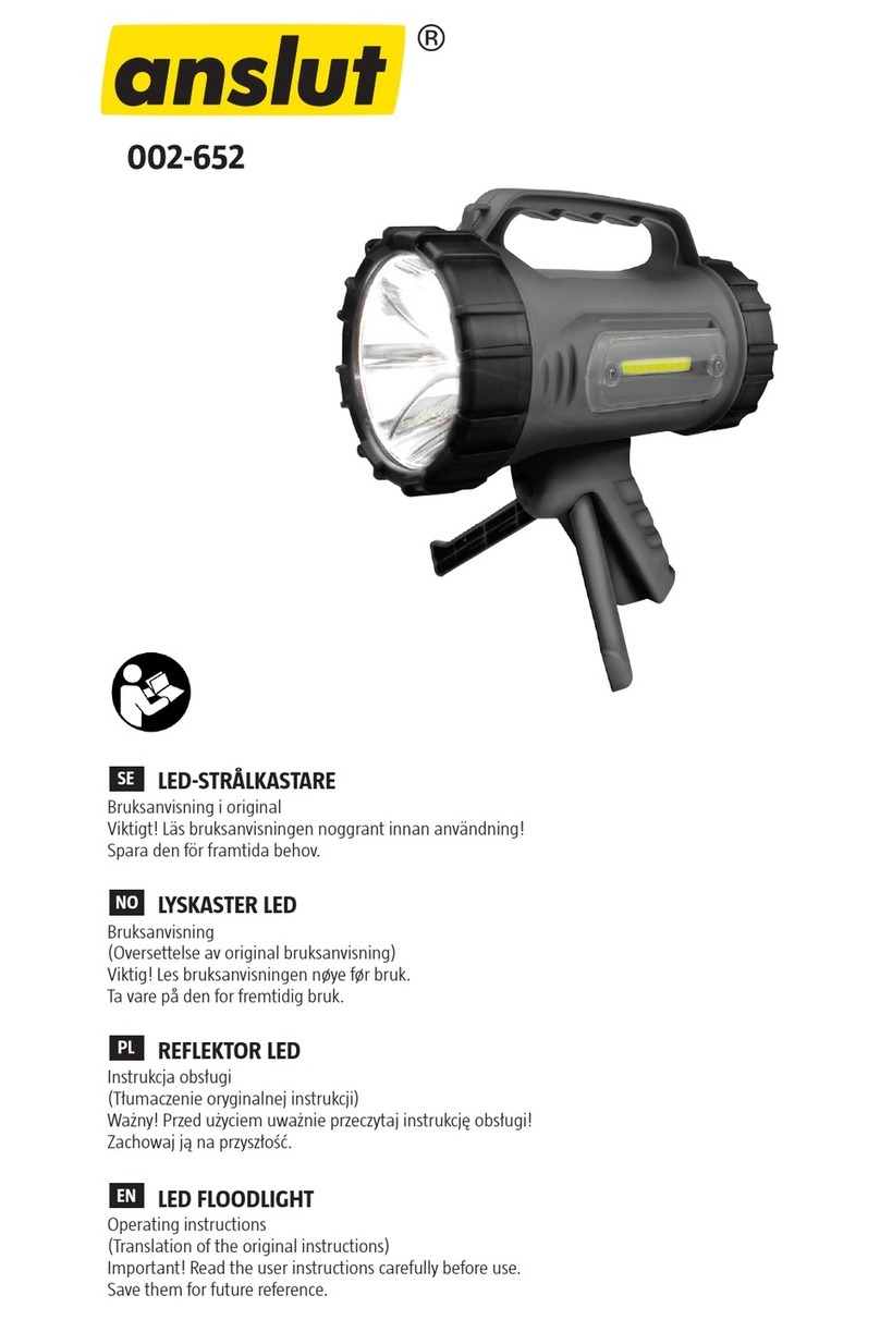 Anslut 002-652 User manual
