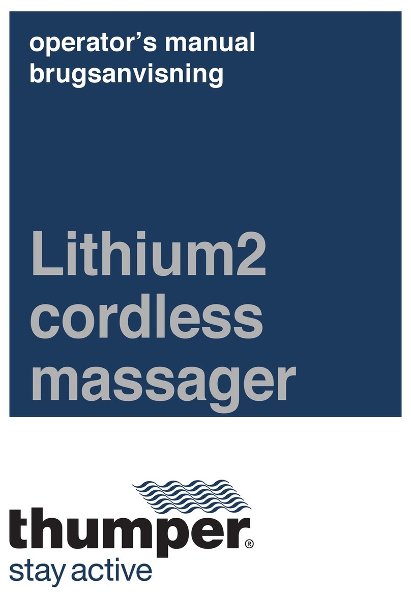 Thumper Lithium2 Operator's manual Thumper Lithium2 Operator's manual