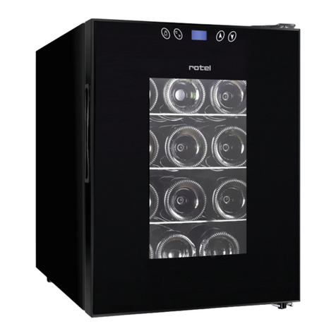 Rotel WINECOOLER905CH1 Instructions for use
