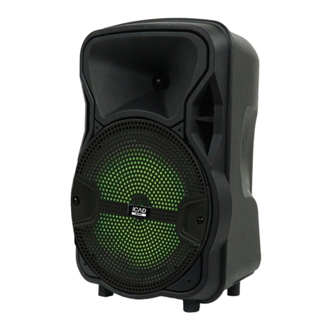 Gemini ICAD GSX-L208BTB User manual