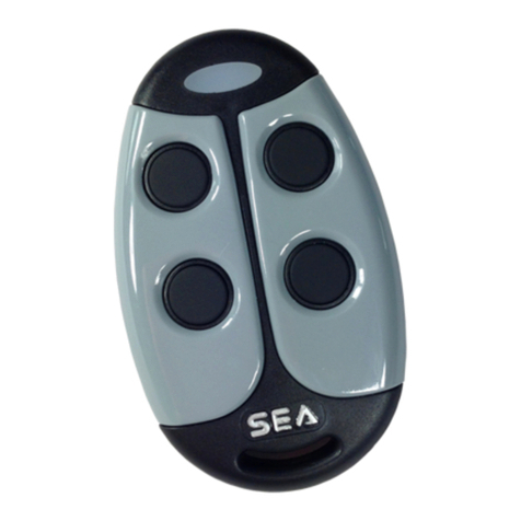 SEA COCCINELLA UNI quick start guide