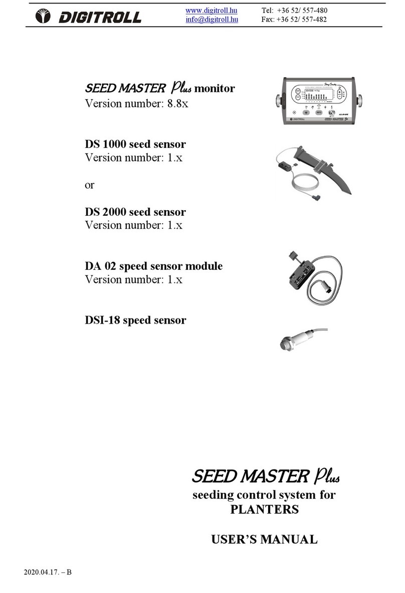 Digitroll SEED MASTER Plus User manual