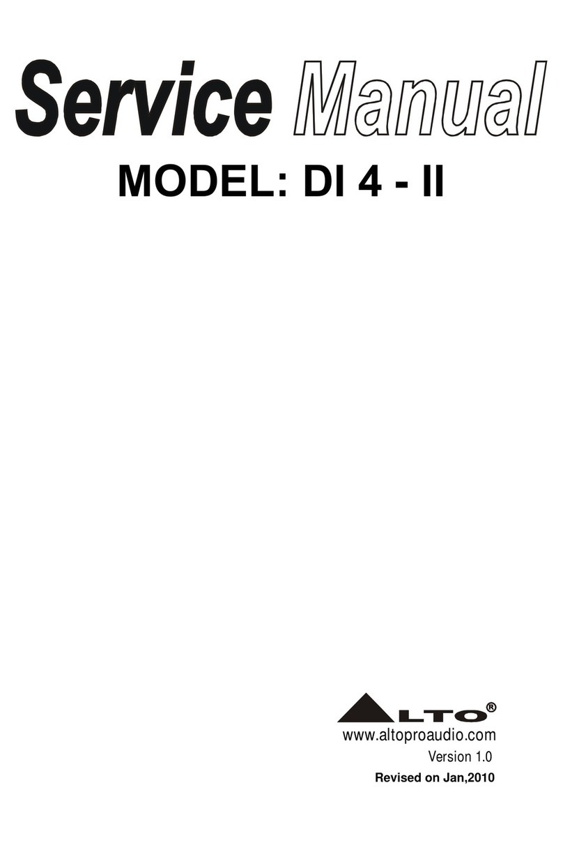 Alto DI 4 - II Service manual