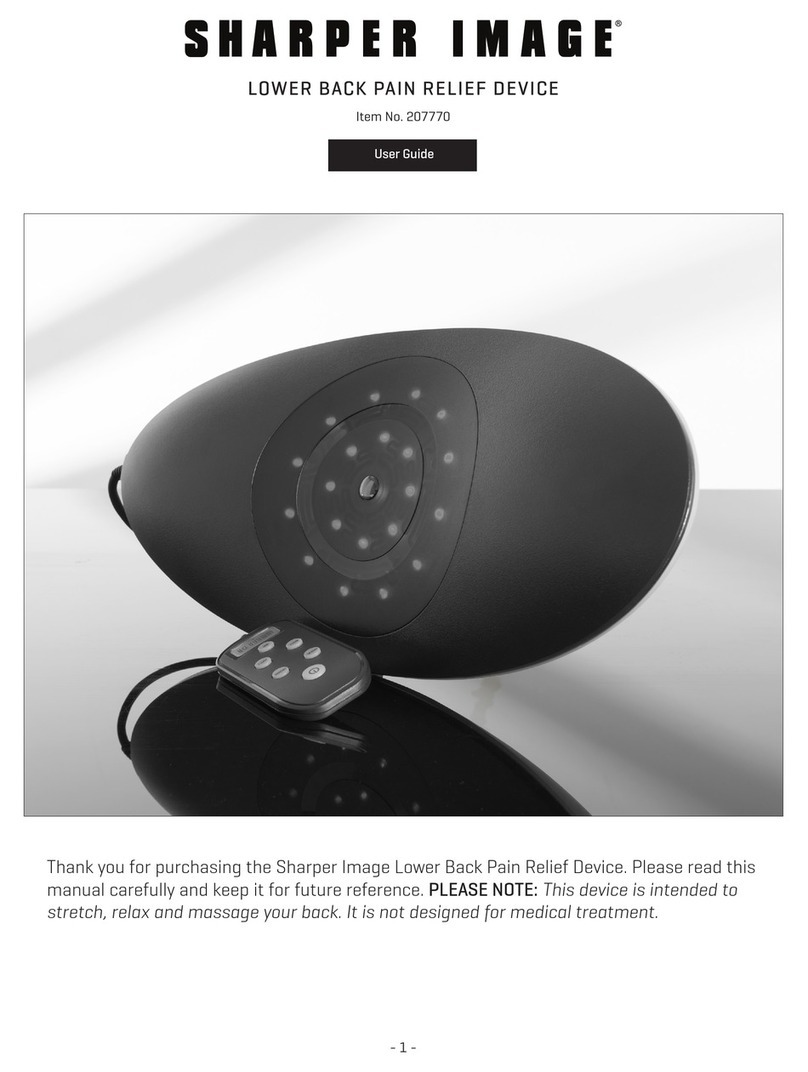 Sharper Image 207770 User manual Sharper Image 207770 User manual