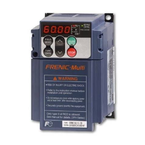 Fuji Electric FRENIC-Multi instruction manual