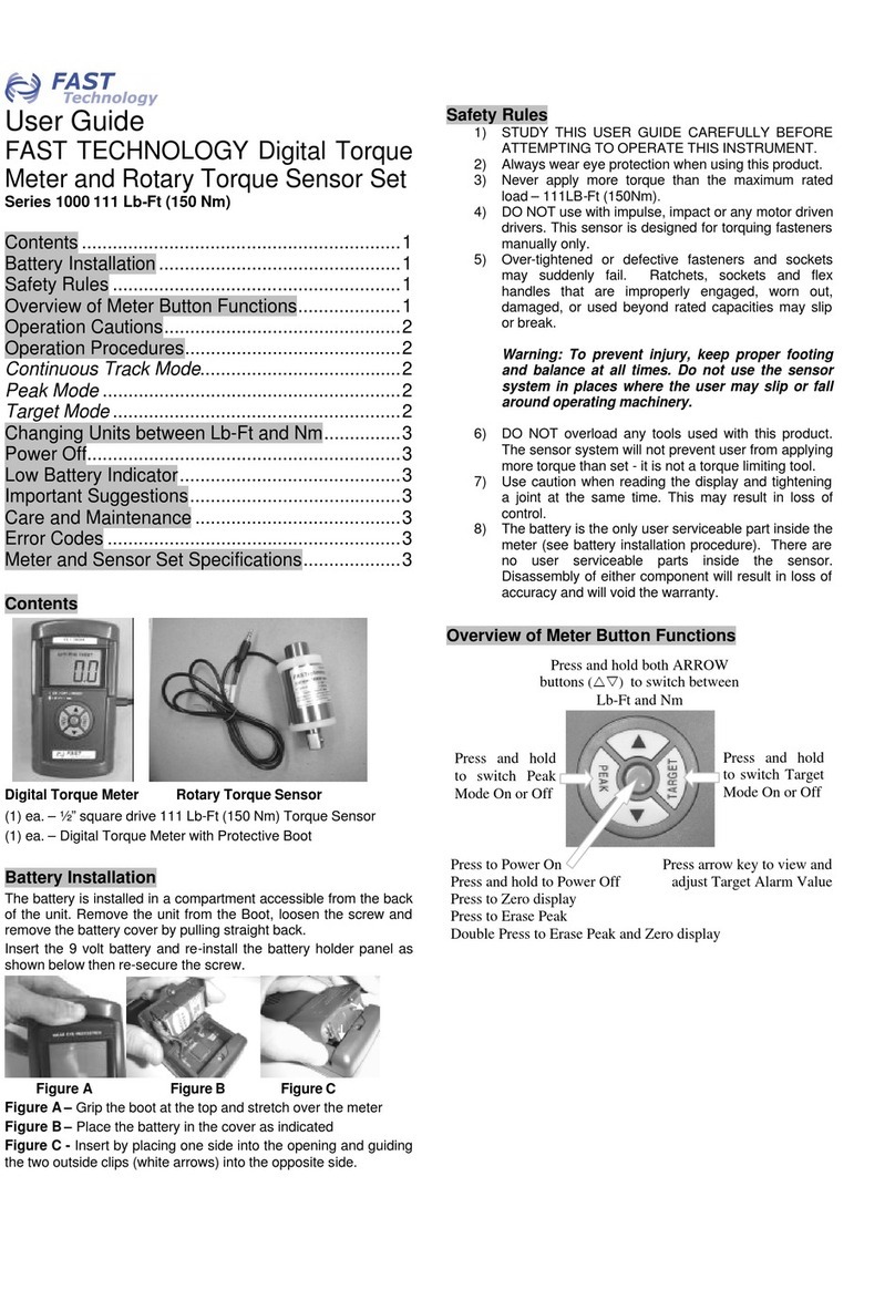 Fast 1000 Series user guide