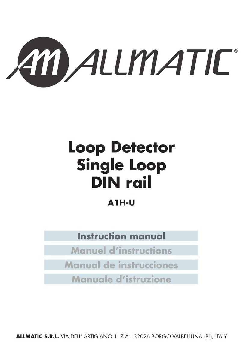 Allmatic A1H-U instruction manual
