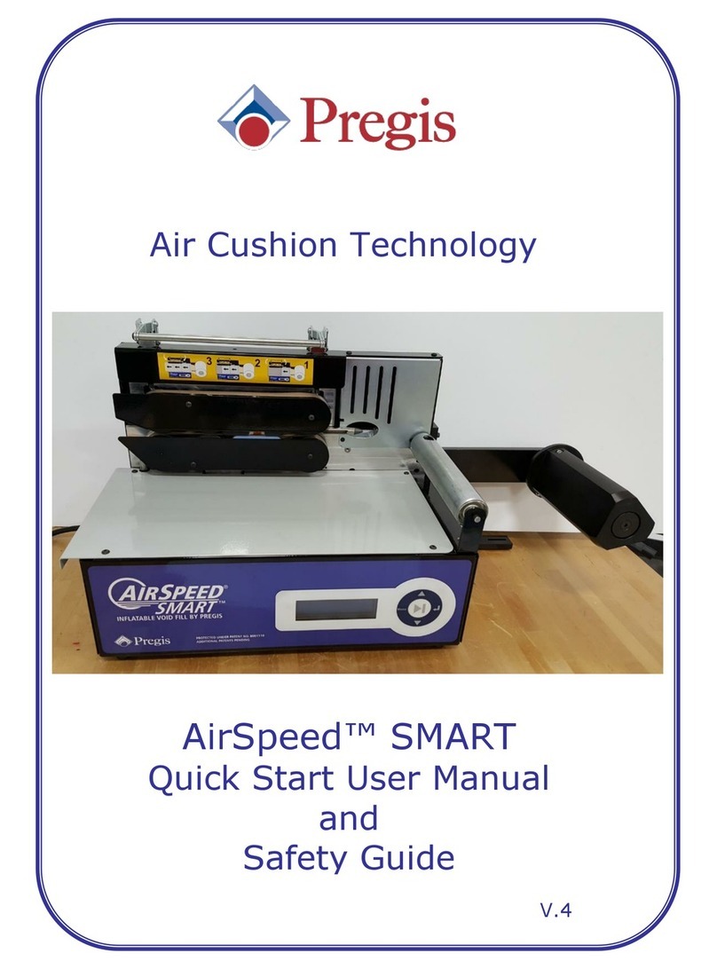 Pregis AirSpeed SMART Installation and operating manual