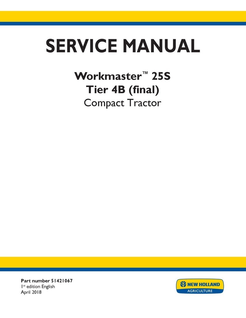 New Holland Workmaster 25S Tier 4B User manual