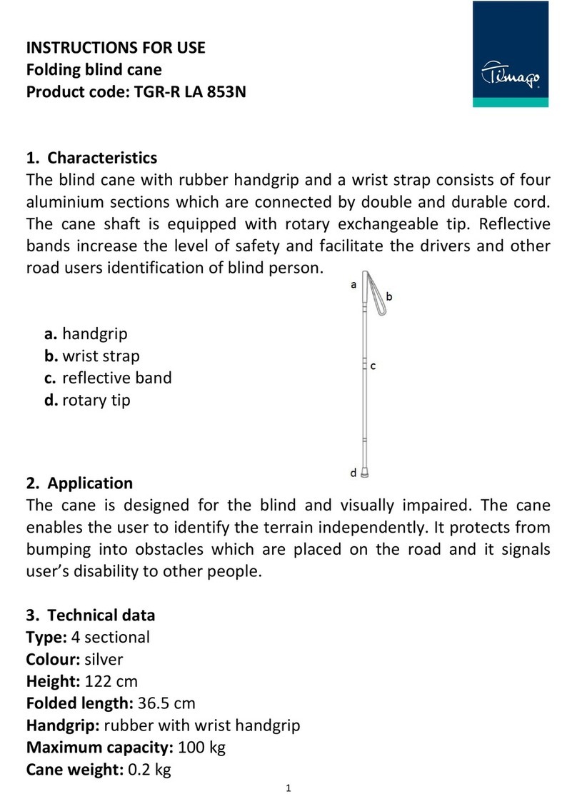 Timago TGR-R LA 853N User manual