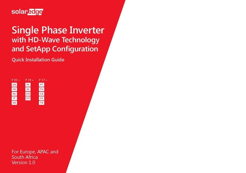 SolarEdge T568B User manual