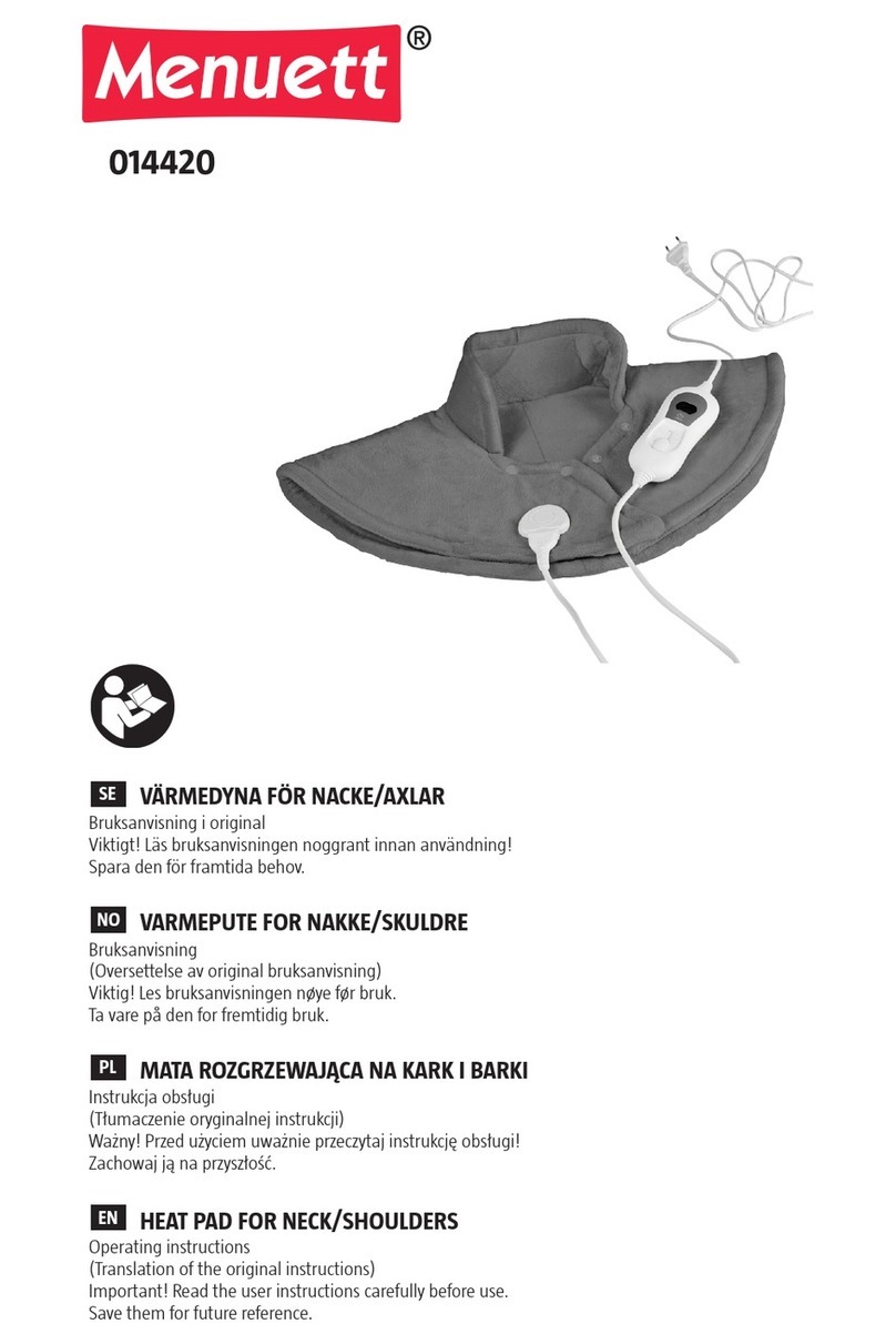 Menuett 014420 operating instructions