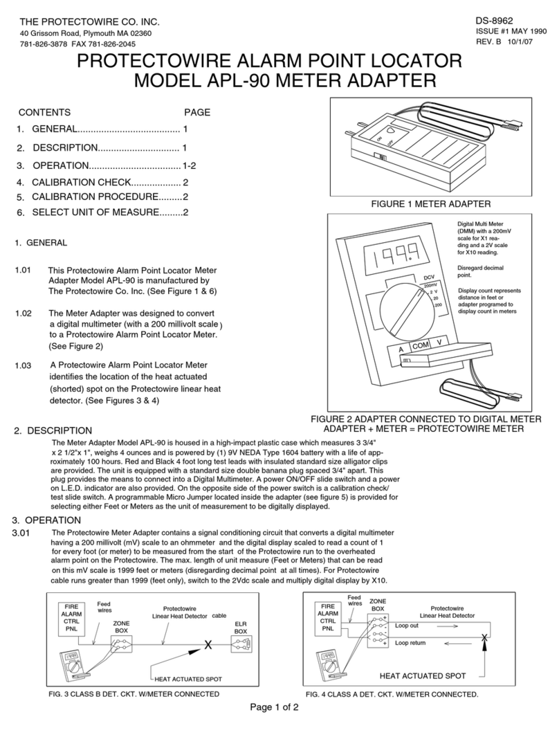 Protectowire APL-90 quick start guide