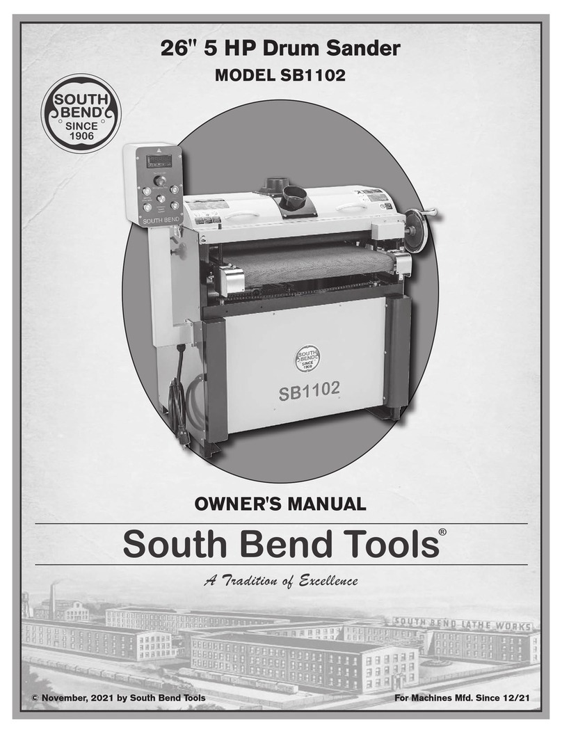 South Bend Tools SB1102 User manual