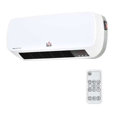 HOMCOM KPT-2000B 4505L Installation guide