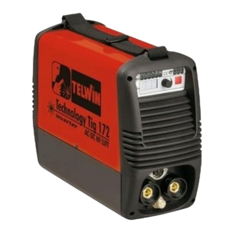 Telwin TECHNOLOGY TIG 172 Troubleshooting and repair manual