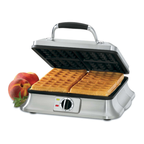 Cuisinart WAF-4BC Instruction/recipe booklet