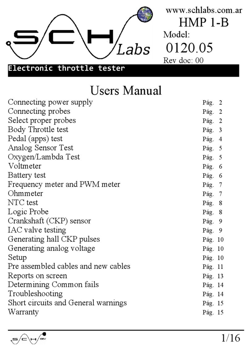 SCHlabs HMP 1-B user manual