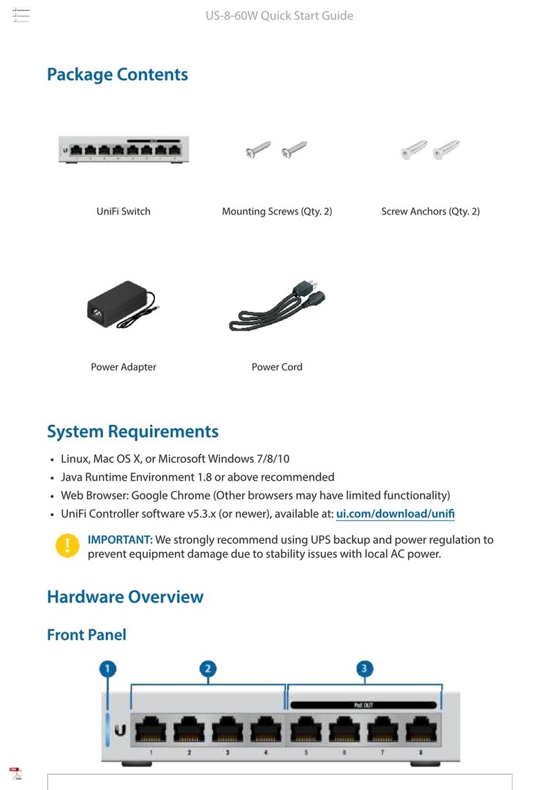 Unify US-8-60W quick start guide