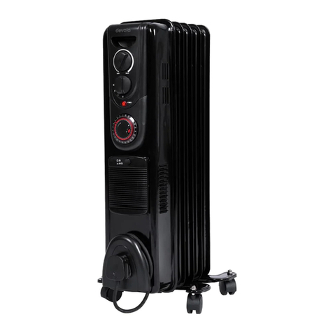 DEVOLA DVSOR5F15B instruction manual