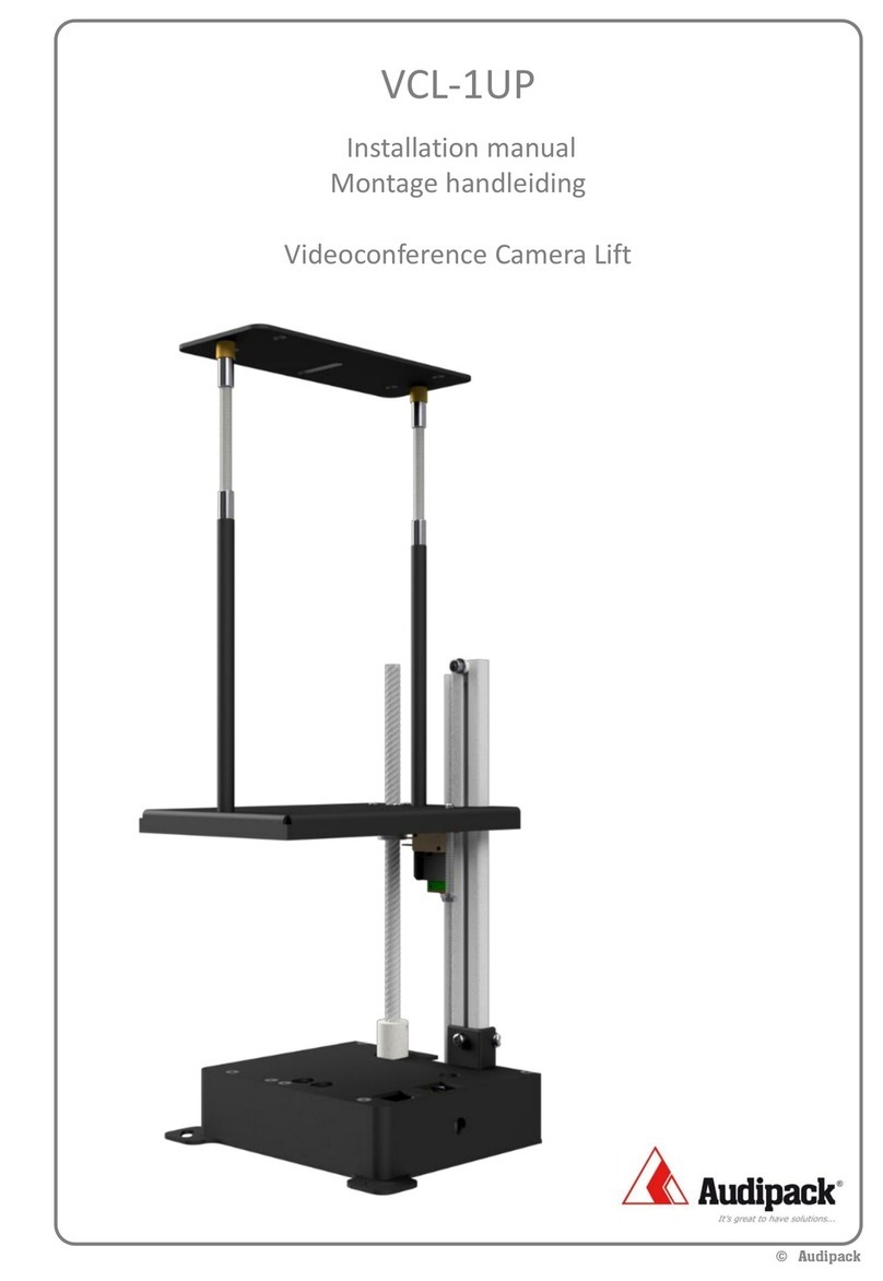 Audipack VCL-1UP installation manual