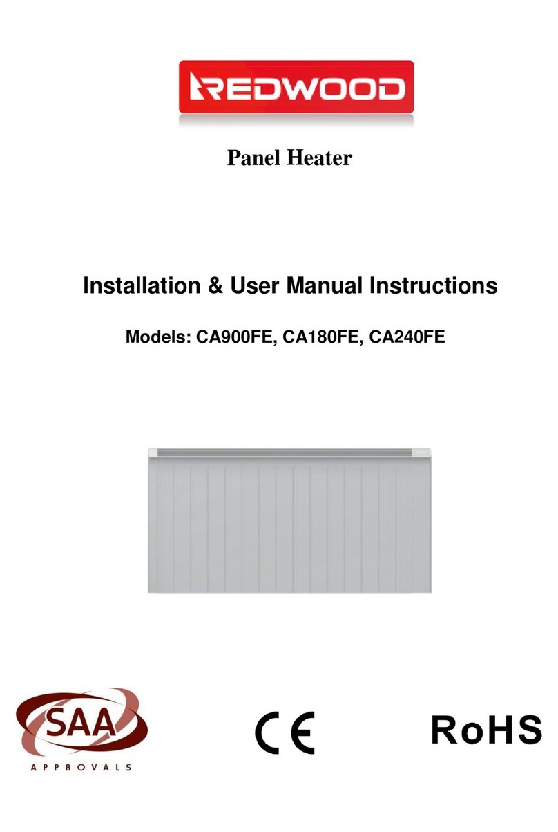 Redwood CA900FE Installation & User Manual Instructions Redwood CA900FE Installation & User Manual Instructions
