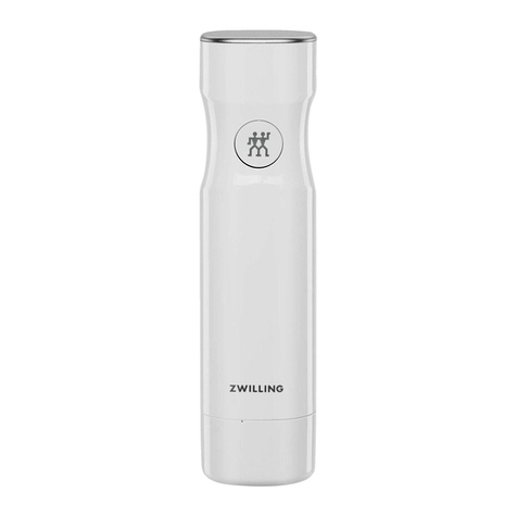 Zwilling FRESH & SAVE VACUUM STARTER SET user manual