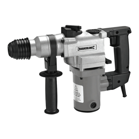 Silverline 850W SDS Plus manual