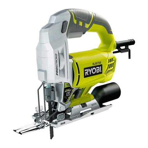Ryobi RJS750 User manual