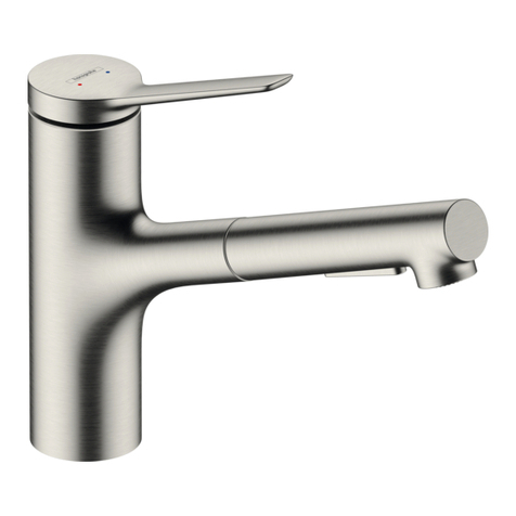Hans Grohe Zesis M33 150 2jet sBox lite 74803 Series Manual