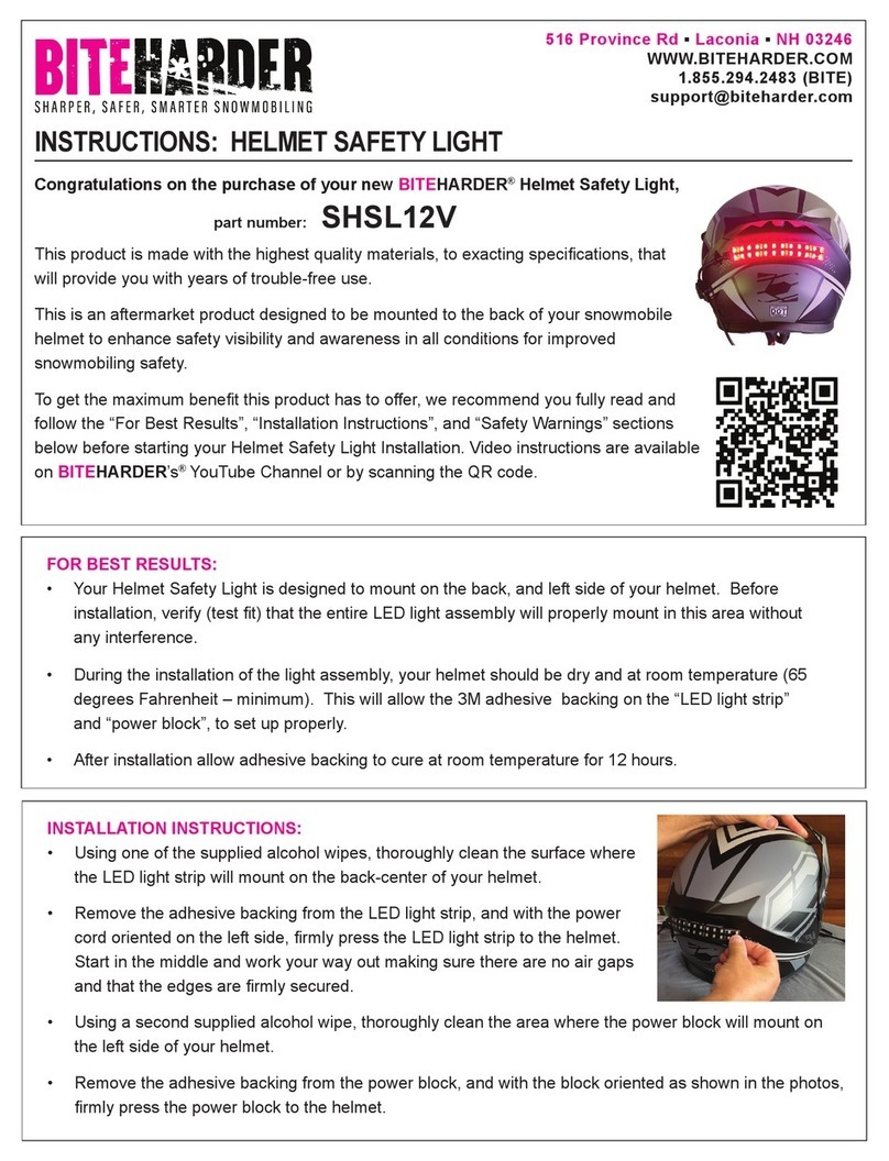 BITEHARDER SHSL12V instructions