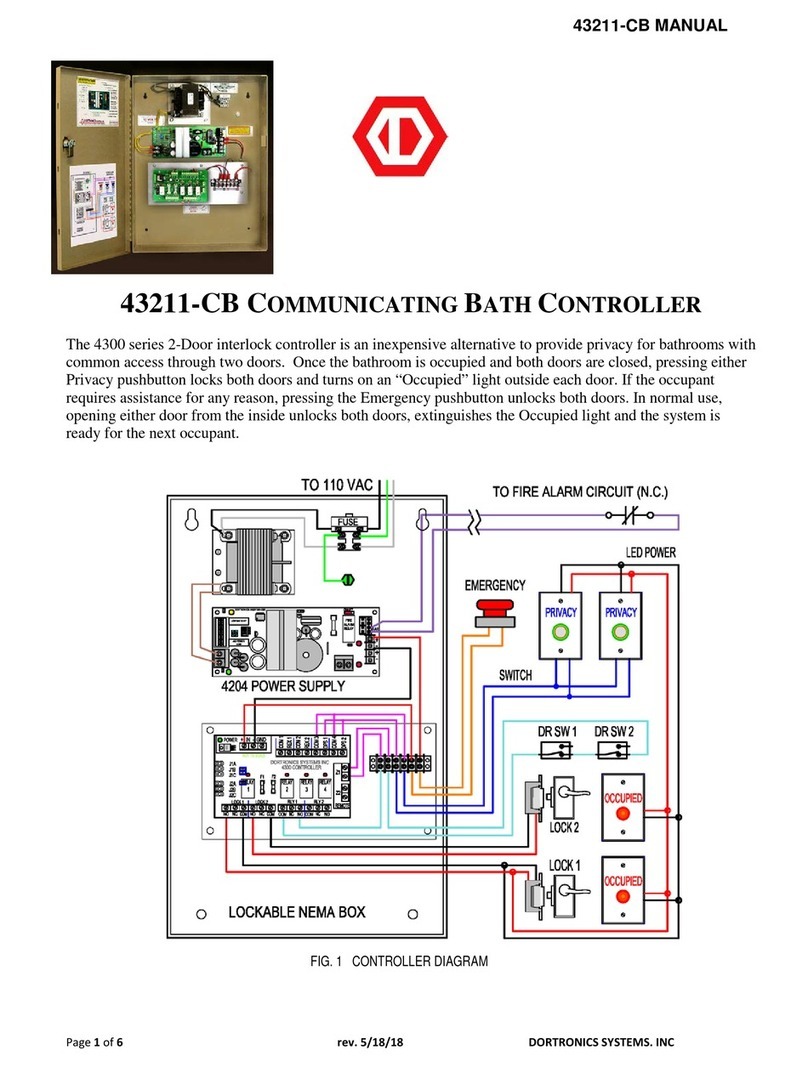 DORTRONICS SYSTEMS 4300 Series User manual