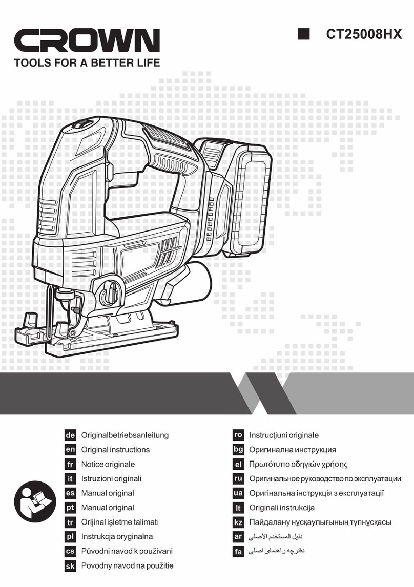 Crown CT25008HX Original instructions