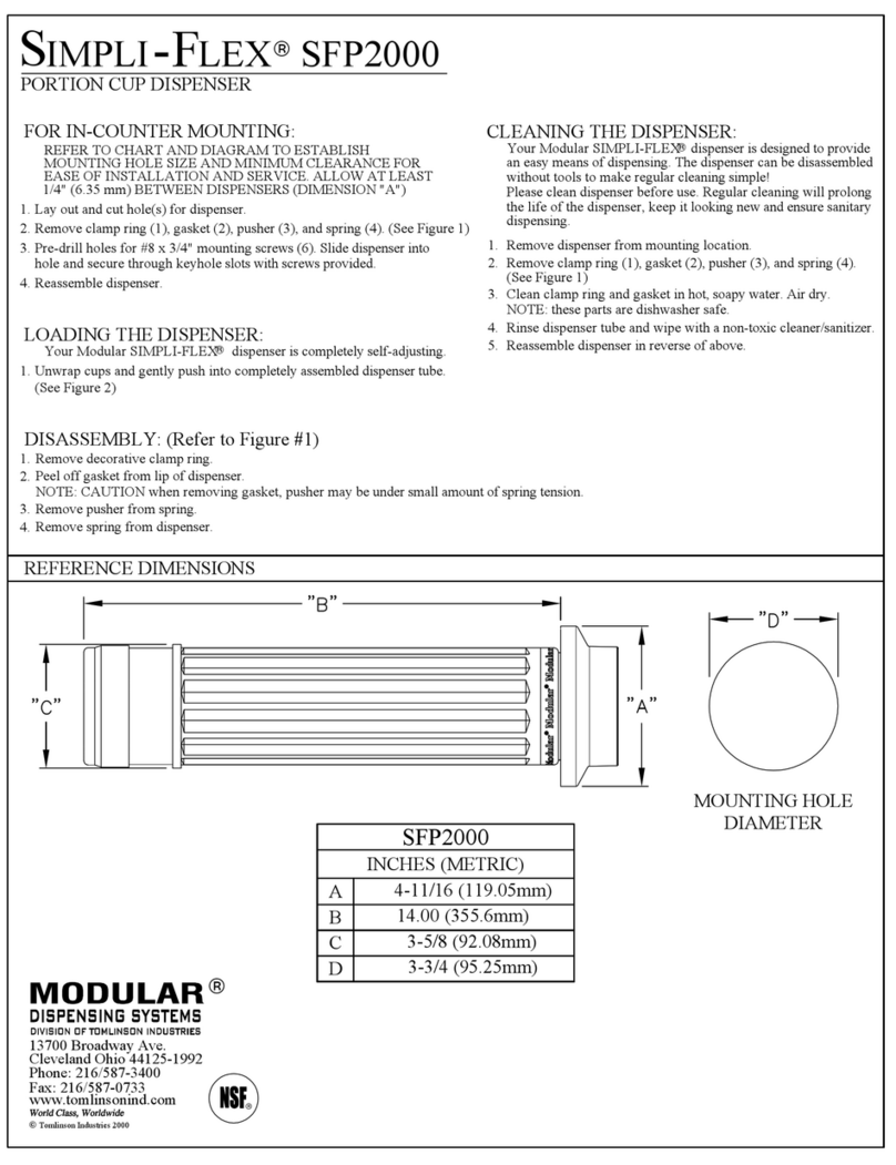 Modular Simpli-Flex SFP2000 User manual