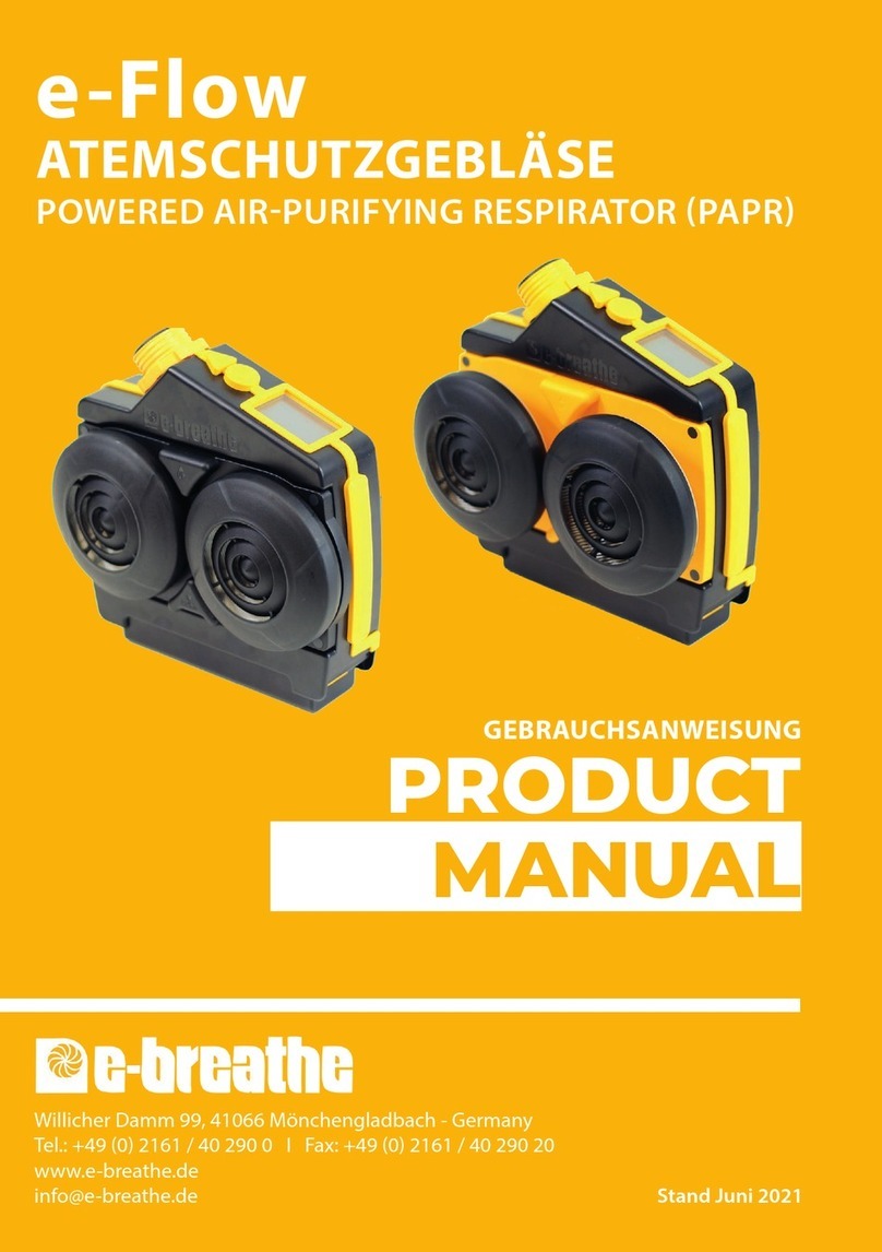 e-breathe e-Flow product manual