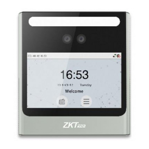 ZKTeco EFace10 User manual