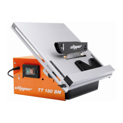 Clipper TT 180 BM User manual