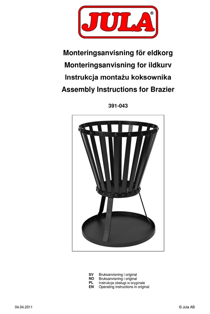 Jula 391-043 Assembly instructions