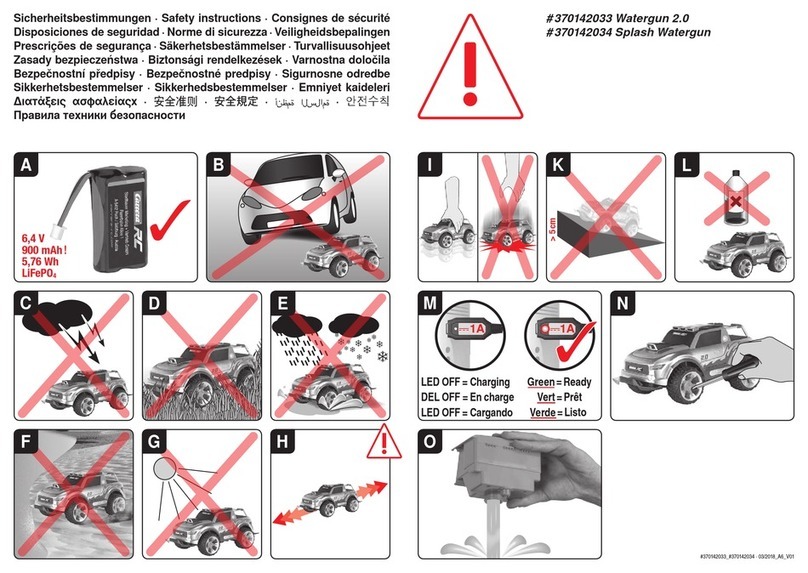 Carrera RC Watergun 2.0 User manual