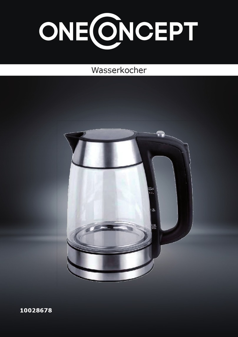 oneConcept 10028678 manual