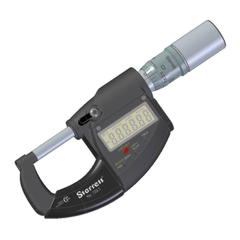 Starrett 749.1 user manual Starrett 749.1 user manual