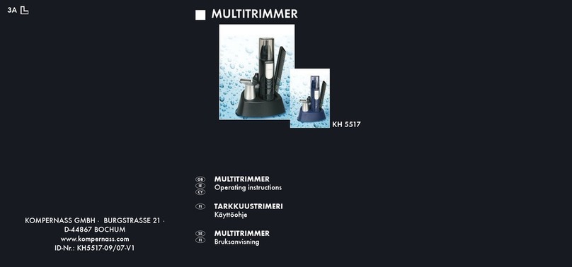 Kompernass KH 5517 operating instructions