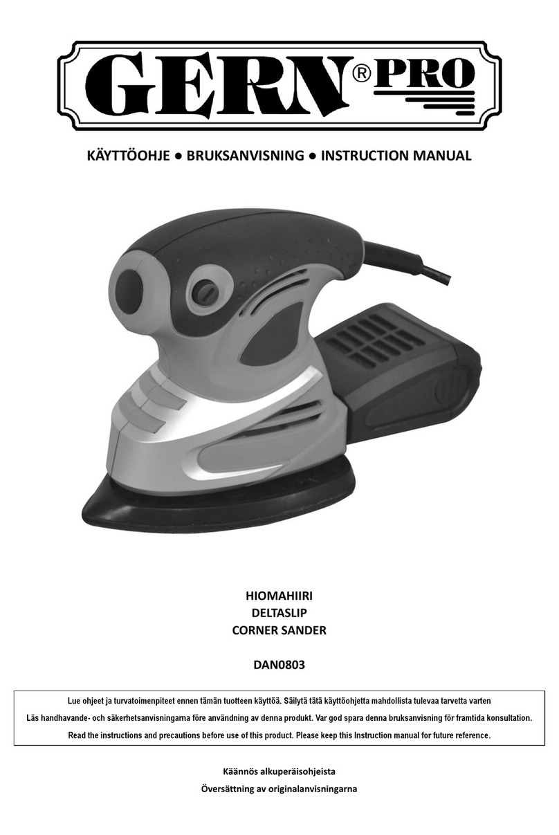 Gern Pro DAN0803 User manual
