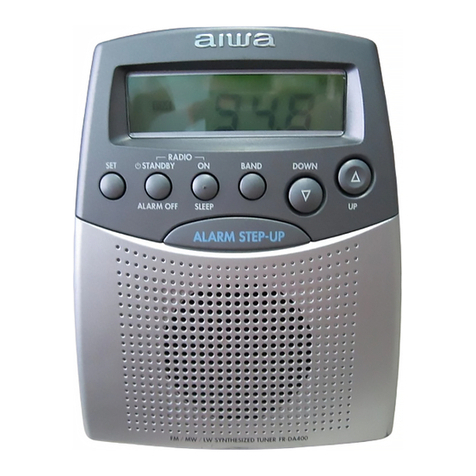 Aiwa FR-DA400 User manual