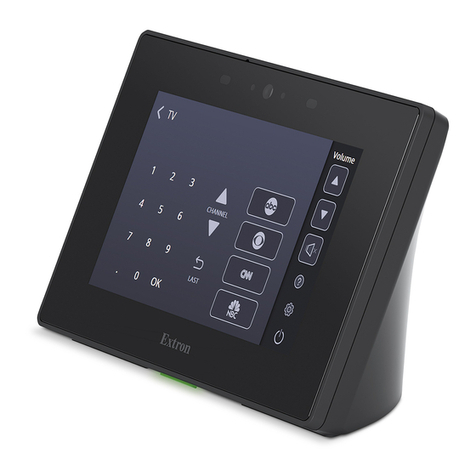 Extron electronics TLP Pro 525T Series Setup guide
