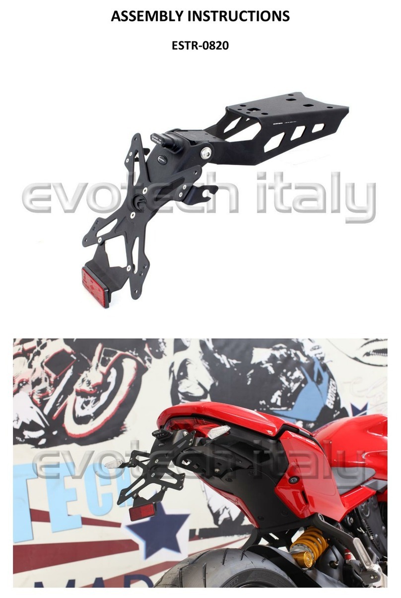 Evotech ESTR-0820 Assembly instructions