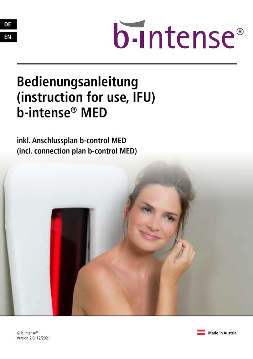 b-intense MED Instructions for use