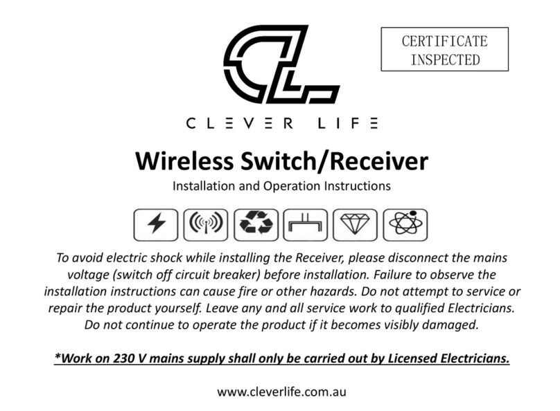 Clever Life CL-L-S - 114REC User manual